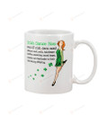Irish Dance Mom Shamrock Mug Happy Patrick's Day , Gifts For Birthday, Anniversary Ceramic Coffee 11-15 Oz