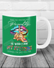 Lip Make No Mistake My Personality Hippie Is Who I Am, My Attitude Ceramic Mug 11 Oz 15 Oz Coffee Mug, Great Gifts For Thanksgiving Birthday Christmas