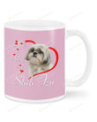 Life is Better With Shih Tzu Ceramic Mug Great Customized Gifts For Birthday Christmas Thanksgiving 11 Oz 15 Oz Coffee Mug