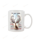 Personalized To My Son Mug From Mom Never Forget That I Love U Deer Mom  Gifts For Birthday, Thanksgiving Anniversary Customized Name Ceramic Coffee 11-15 Oz