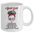 April Girl Hated By Many Loved By Plenty Heart On Her Sleeve Fire In Her Soul A Mouth She Can't Control Leopard Women Mug Gifts For Birthday, Anniversary Ceramic Coffee Mug 11-15 Oz