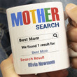 Personalized Mother Search Coffee Mom Mug Mug For Mom Cute Gifts For Mom Gifts For Mother Gifts For Mama Mothers Cup Coffee Cup White Ceramic Mug 11oz 15oz