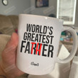 World's Greatest Farter Father Mugs - White Mug Gifts For Him, Father's Day ,Birthday, Anniversary Ceramic Coffee Mug 11-15 Oz