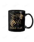 Eagle Clan Native Black Mug Gifts For Animal Lovers, Eagle Lovers,  Birthday, Anniversary Ceramic Changing Color Mug 11-15 Oz