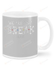 SLP Life Hashtag, Grey We Are On A Break Mugs Ceramic Mug 11 Oz 15 Oz Coffee Mug