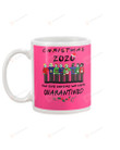 Personalized Custom Date Christmas, The One Where We Were Quarantined Mugs Ceramic Mug 11 Oz 15 Oz Coffee Mug