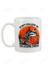 Don't Follow Me Scuba Diving Ceramic Mug Great Customized Gifts For Birthday Christmas Thanksgiving Father's Day 11 Oz 15 Oz Coffee Mug