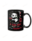 Panda The Only Reason I Am Fat Is Because A Tiny Body Mug Gifts For Birthday, Thanksgiving Anniversary Ceramic Coffee 11-15 Oz