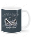 My Angel Husband Pinky Swear, Remembrance Mugs Ceramic Mug 11 Oz 15 Oz Coffee Mug