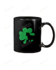 Jack Russell Puppy Shamrock Mug Happy Patrick's Day , Gifts For Birthday, Mother's Day, Father's Day Ceramic Coffee 11-15 Oz
