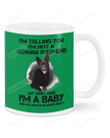 I'm Telling You I'm Not A German Shepherd White Mugs Ceramic Mug 11 Oz 15 Oz Coffee Mug, Great Gifts For Thanksgiving Birthday Christmas
