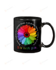 Daisy Flower In LGBT Color Equal Rights For Others Does Not Mean Fewer Rights For You Black Mugs Ceramic Mug Best Gifts For LGBT Daisy Lovers Pride Month  11 Oz 15 Oz Coffee Mug
