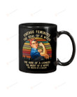 Vintage Feminists Rosie The Riveter Mug The Soul Of A Witch Mug Best Gifts On International Women's Day Birthday 11 Oz - 15 Oz Mug