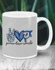 Peace Love Sharks Ceramic Mug Great Customized Gifts For Birthday Christmas Anniversary 11 Oz 15 Oz Coffee Mug