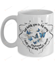 Boyfriend God Holds You In His Armys I Hold You In My Heart Forever Memorial Blue Butterfly Mug In Memory Gift Remembrance Mourning Sympathy Ceramic Coffee Mug 11-15 Oz