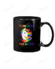 LGBT Unicorn Black Mugs Eff You See Kay Why Oh You LGBT Gay Rainbow Ceramic Mug Best Gifts For LGBT Pride Month Gay Pride Unicorn Lovers 11 Oz 15 Oz Coffee Mug