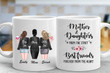 Personalized To My Mom Mug From Daughters, To Best Friend, Birthday Christmas Gifts For Sisters Forever, Bestie, Unbiological Sisters Customized To Soul Sisters Coffee Mug Mother'S Day Gift For Mother