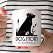 Personalized Dog Mom Gift For Mom  Ceramic Mug Great Customized Gifts For Birthday Christmas Thanksgiving 11 Oz 15 Oz Coffee Mug