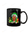 Firefighter - Gnome 2 Mug Happy Patrick's Day , Gifts For Birthday, Thanksgiving Anniversary Ceramic Coffee 11-15 Oz