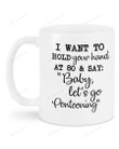 Personalized Couple I Want To Hold Your Hand Ceramic Mug Great Customized Gifts For Birthday Christmas Thanksgiving  11 Oz 15 Oz Coffee Mug