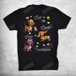 Dachshund Dog Live Laugh Love Dachshund Gift For Dog Lovers T-Shirt