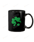 Dalmatian Puppy Shamrock Mug Happy Patrick's Day , Gifts For Birthday, Mother's Day, Father's Day Ceramic Coffee 11-15 Oz