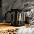 Be Kind, Colored Hands Raising Mugs Ceramic Mug 11 Oz 15 Oz Coffee Mug