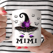 Personalized Mimi Witch - Halloween Bats White Mugs Ceramic Mug 11 Oz 15 Oz Coffee Mug