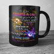 Personalized To My Dear Daughter-in-law Mug Dargonfly Thank You For Not Selling Him To The Circus Special Gifts From Mother-in-law Black Mug Coffee Mug