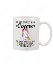 Unicorn All Men Should Make Coffee For Their Women It Says It Right In The Bible Mug Gifts For Animal Lovers, Birthday, Anniversary Ceramic Coffee Mug 11-15 Oz