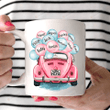 Personalized Blessed Mimi  Car With Balloons Gift For Grandma Ceramic Mug Great Customized Gifts For Birthday Christmas Thanksgiving 11 Oz 15 Oz Coffee Mug