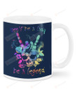 Skull Don't Be A Lady Be A Legend Ceramic Mug Great Customized Gifts For Birthday Christmas Thanksgiving 11 Oz 15 Oz Coffee Mug