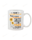 Personalized Sunflower To My Mother-in-law Mug Thanks For Being My Mother-in-law Mug Perfect Gifts For Christmas Birthday Thanksgiving Mother's day Woman's Day White Mug Coffee Mug