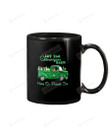 Whippet Puppies Drive Green Truck Mug Happy Patrick's Day , Gifts For Birthday, Thanksgiving Anniversary Ceramic Coffee 11-15 Oz