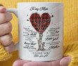 Personalized Tree To My Mom Mug- Mothers Day Gifts Coffee Mug 11oz 15oz