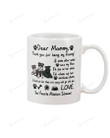 Personalized Dear Mommy Miniature Schnauzer Thank You For Being My Mom Mug Gifts For Birthday, Father's Day, Mother's Day, Anniversary Ceramic Coffee 11-15 Oz
