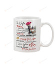 Personalized To My Wife Mug One Upon a Time I Became Your Special Gifts For Your Beautiful Wife Coffee Mug White Mug