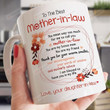 Personalized To The Best Mother-In-Law Mug You mean Way To Much Gifts For Mom, Her, Mother's Day ,Birthday, Anniversary Customized Name Ceramic Changing Color Mug 11-15 Oz
