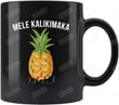 Hawaiian Christmas gifts, Hawaiian Christmas Mug, Hawaiian gifts, Hawaiian Mug, Hawaiian X-mas Mug, Mele Kalikimaka Mug, Mele Kalikimaka Gifts Idea 11 oz 15 oz Ceramic Coffee Mug