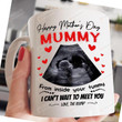 Personalized Mug Custom Photo Mug To Mother Mug From Inside Your Tummy Mug Gifts For Mother Wife From Husband Son Best Mother's Day Mug Gifts To New Mom