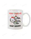 Funny Gifts Merry Christmas Sharp Shooter Coffee Mug Tea Mug White Mug