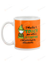I Would Not Touch You With A 39,5 Foot Pole, Social Distancing Hashtag, Educator Hashtag, Orange Mugs Ceramic Mug 11 Oz 15 Oz Coffee Mug