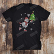 Merry Christmas Santa Claus Snowman Christmas Tree T-Shirt