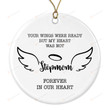 In Memory Of Stepmom Ornament In Loving Memory Of Stepmom Ornament Loss Of Stepmom Ornament Remembrance Ornament Hanging Decoration Christmas Tree Decoration Memorial Gifts