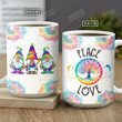 Gnome Hippie Full Color Ceramic Mug Coffee Cup 11oz Gift For Birthday Christmas