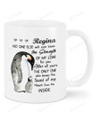 Personalized Baby Penguins No One Else Mug Gifts For Birthday, Thanksgiving Anniversary Customized Name Ceramic Coffee 11-15 Oz