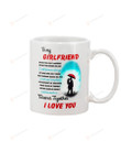 Personalized To My Girlfriend Mug, No Matter What Happens I Love You Happy Valentine's Day Gifts For Couple Lover ,Birthday, Thanksgiving Anniversary Customized Name Ceramic Coffee 11-15 Oz