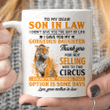 Personalized To My Dear Son In Law Tiger Mug From Mother In Law I Didn't Give You The Gift Of Life Mug Gifts For Birthday, Anniversary Customized Name Ceramic Coffee Mug 11-15 Oz