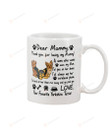 Personalized Dear Mommy Yorkshire Terrier Thank You For Being My Mom Mug Gifts For Birthday, Father's Day, Mother's Day, Anniversary Ceramic Coffee 11-15 Oz