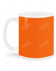 2021 SLP Life Hashtag, I Am Fine Everything Is Fine This Is Fine, Orange Mugs Ceramic Mug 11 Oz 15 Oz Coffee Mug